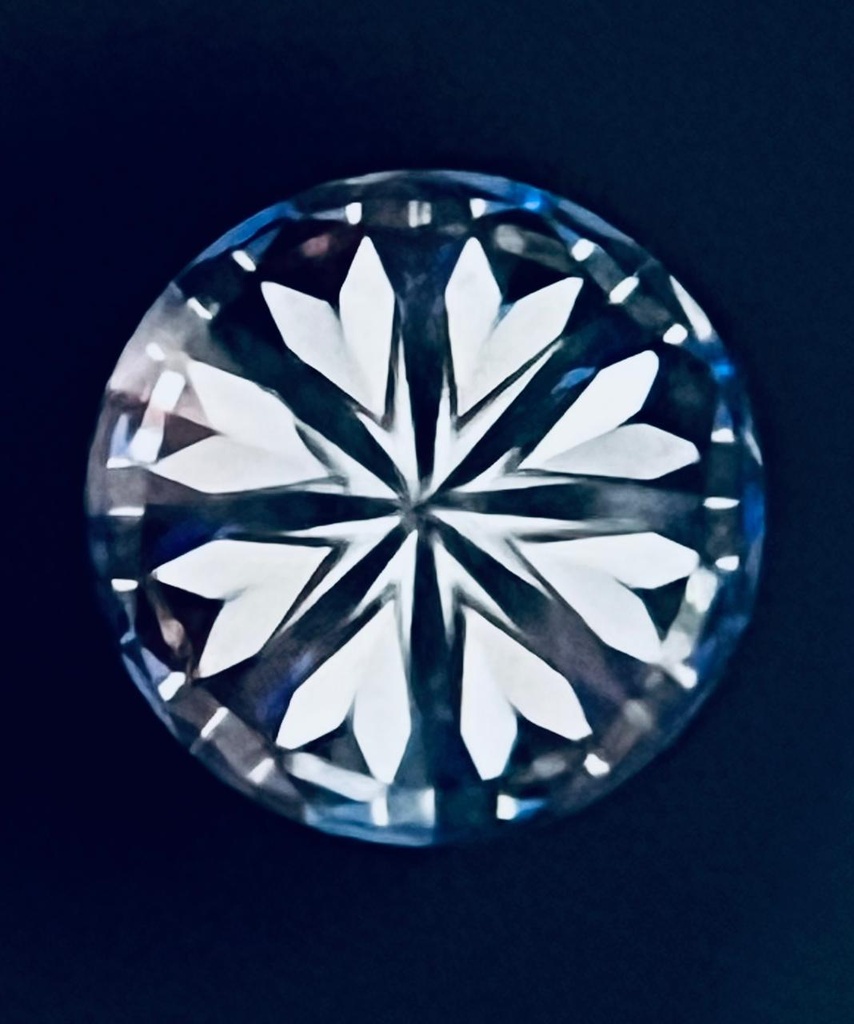 Diamante 0.30 VS1 G EX · Corazones (H&A)