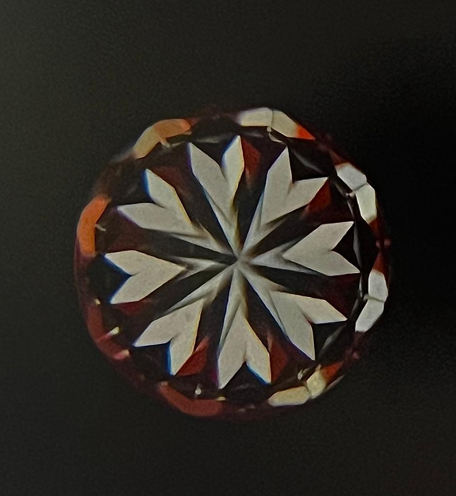 Diamante BR 0.467 VS2 G EX DIAMANE · Corazones (H&A)