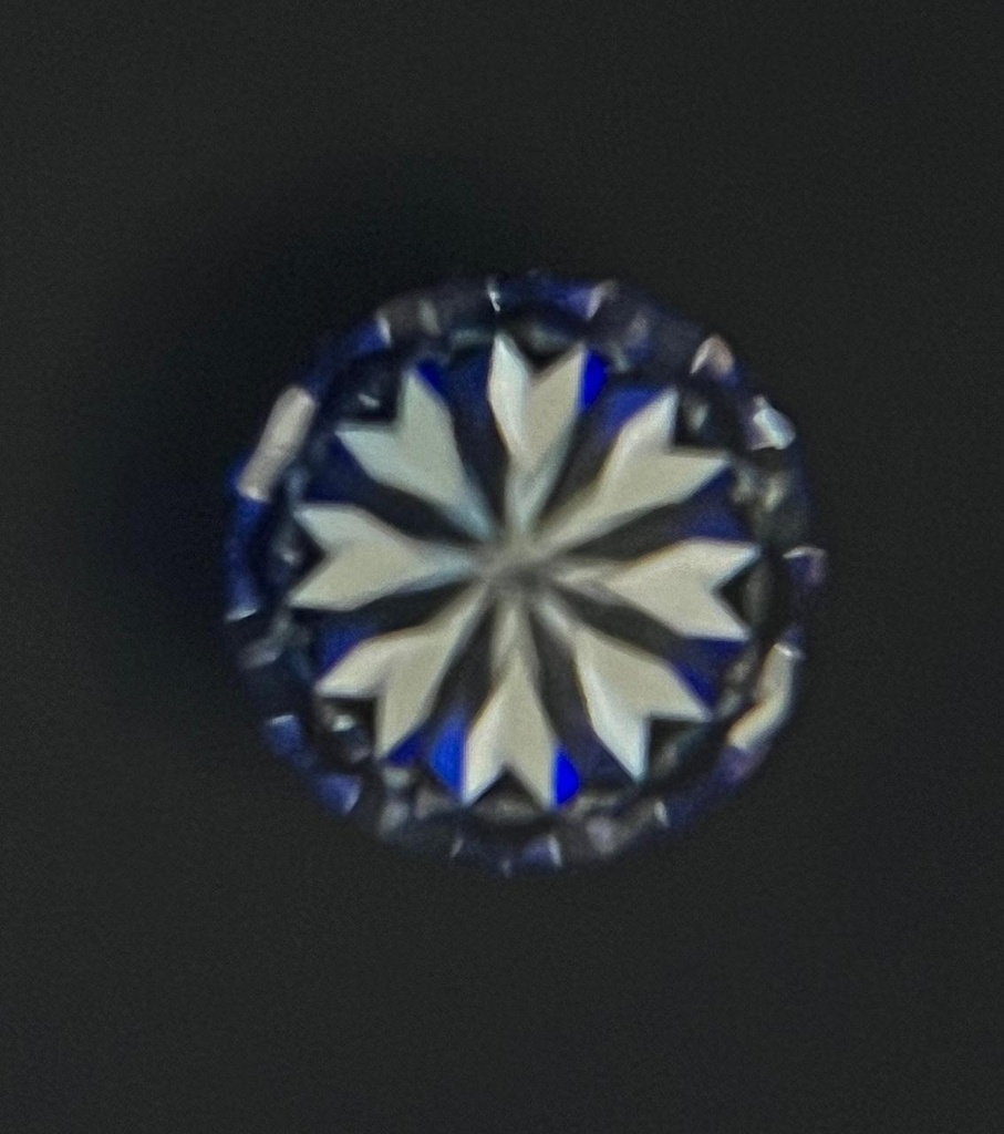 Diamante BR 0.817 VS2 H EX DIAMANE · Corazones (H&A)
