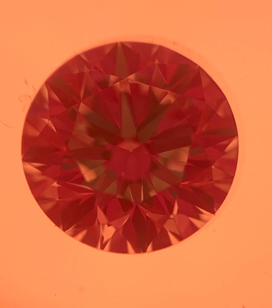 Diamante BR 1.129 VVS1 K EX DIAMANE · IdealScope
