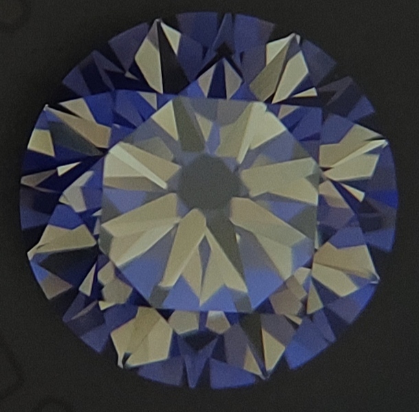 Diamante BR 1.456 VVS2 S G DIAMANE · Flechas (H&A)