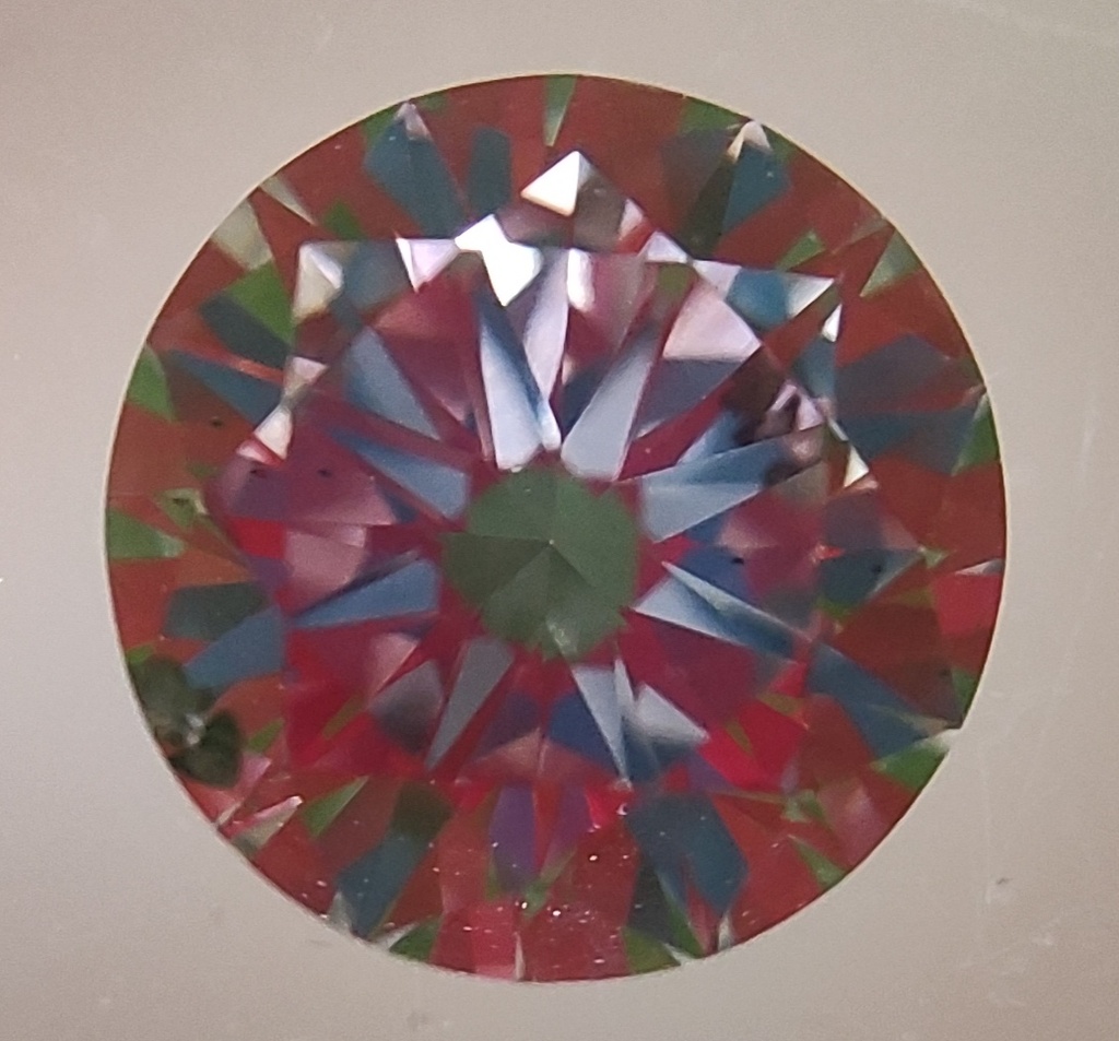 Diamante BR 1.753 SI1 O VG DIAMANE · IdealScope
