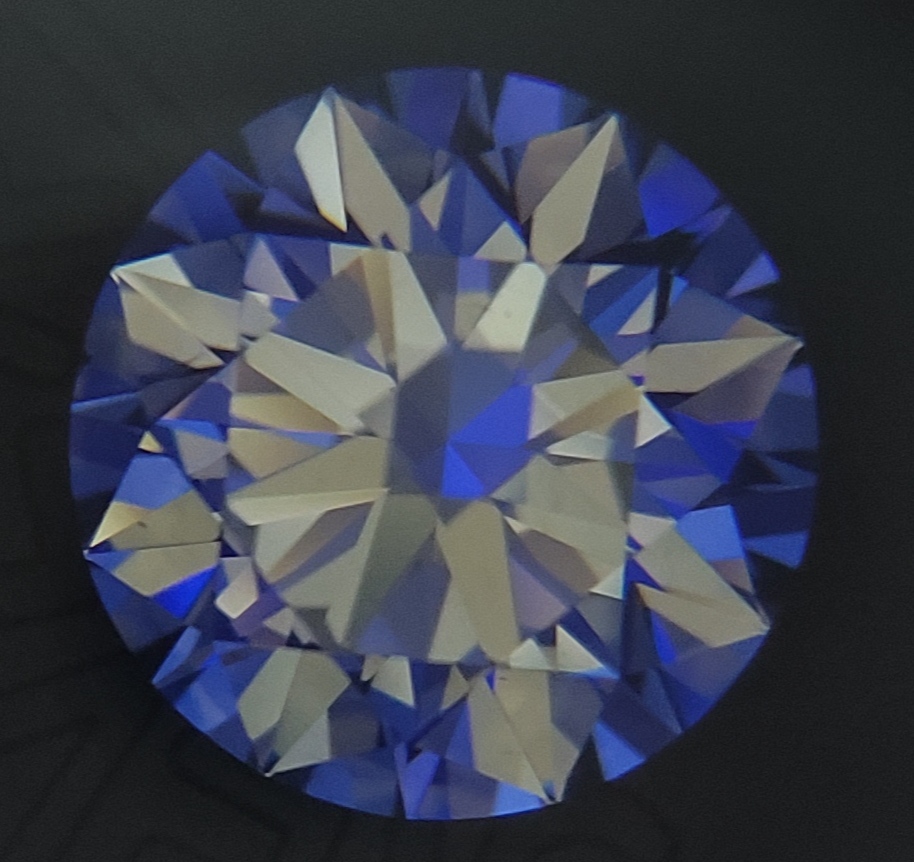 Diamante BR 3.54 SI1 L EX DIAMANE, GIA · Flechas (H&A)