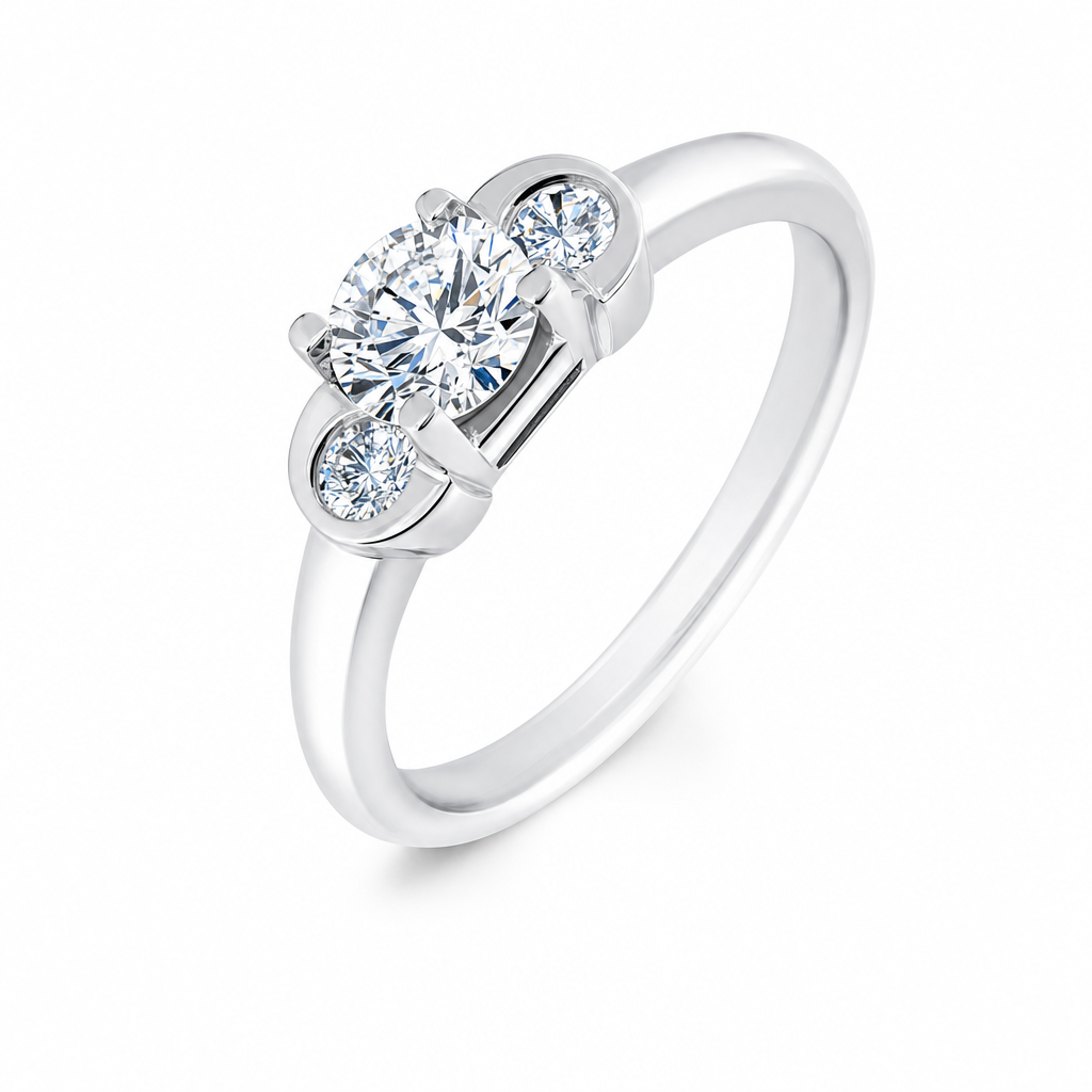 MONTADURA 373339 (Oro amarillo 18kt, 3.0, Zirconia)