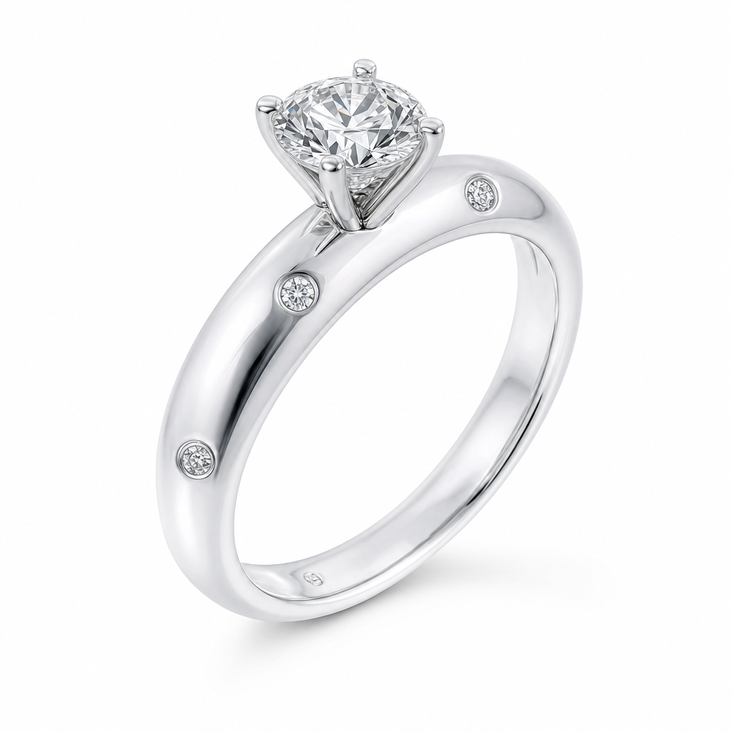 MONTADURA 373346 (Oro amarillo 18kt, 3.0, Zirconia)