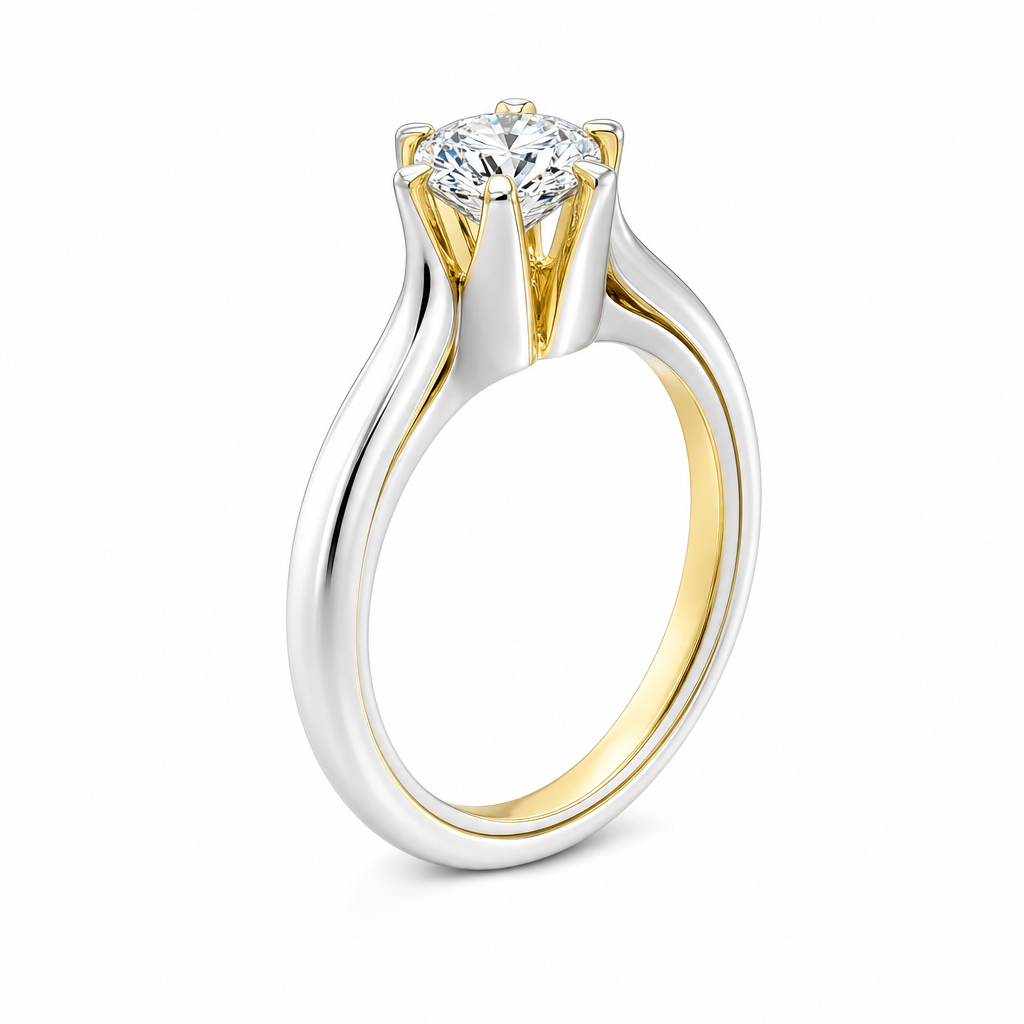 MONTADURA 373343 (Oro amarillo 18kt, 3.0, Zirconia)