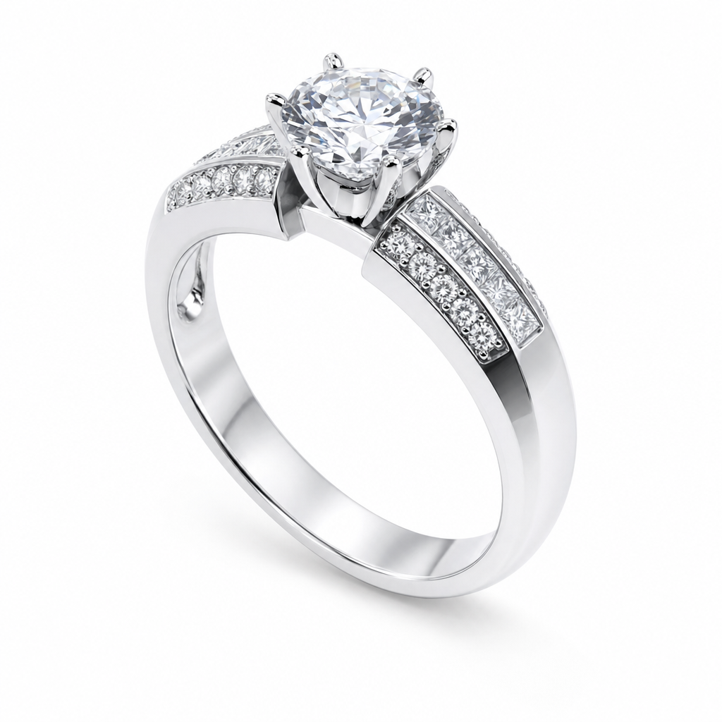 MONTADURA 80-04-0-08-160-01-0-02 373234 (Oro amarillo 18kt, 3.0, Zirconia)