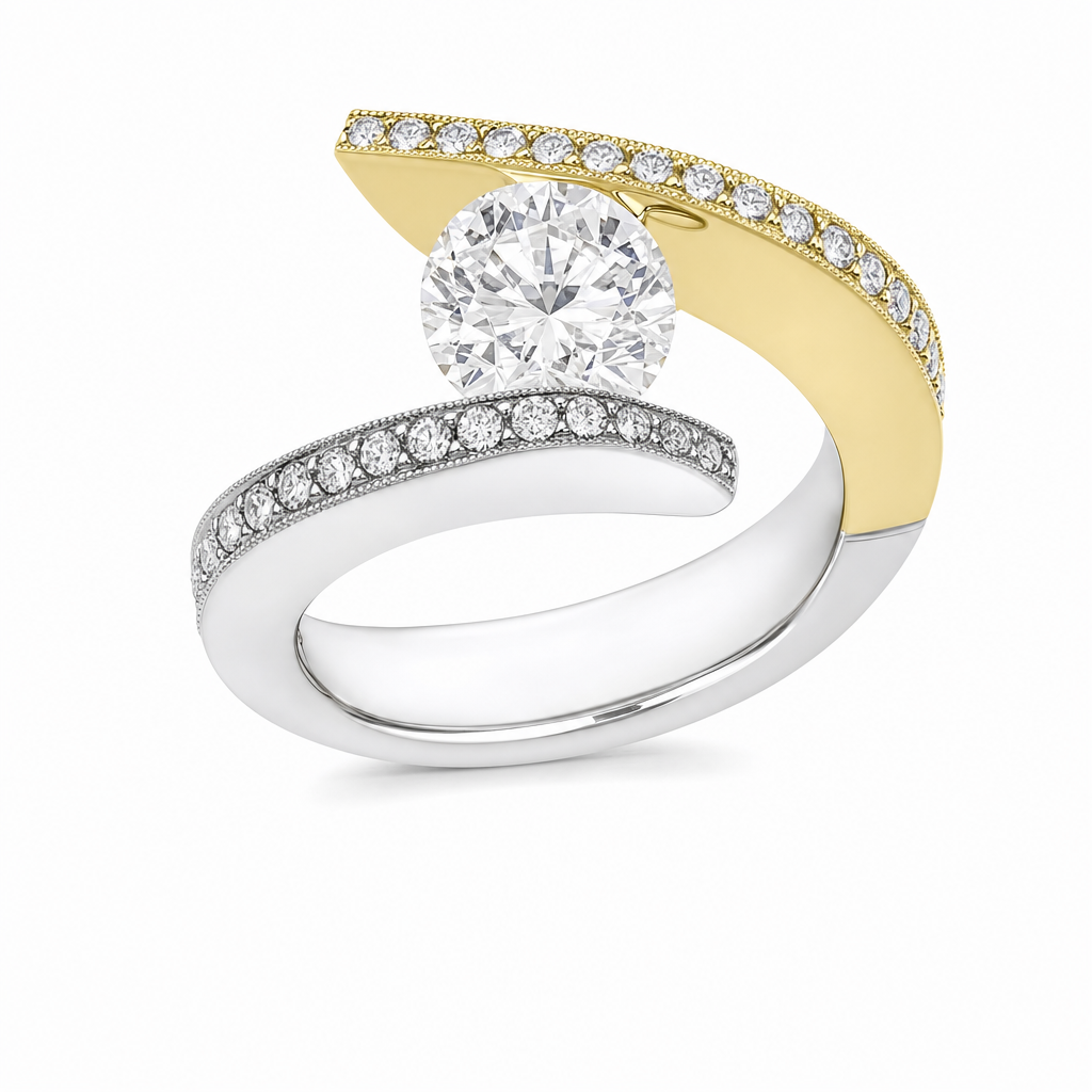 ARGOLLA 373367 (Oro amarillo 18kt, 3.0, Zirconia)