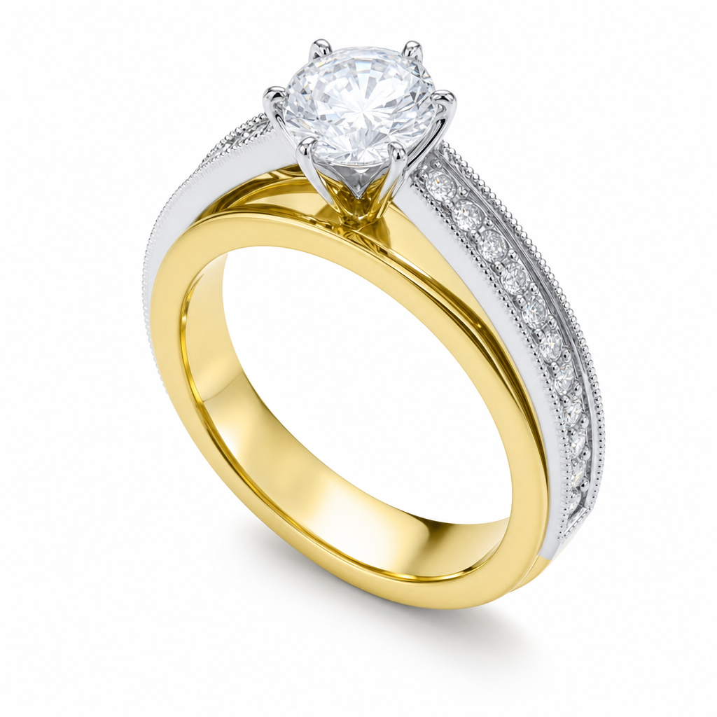 MONTADURA 20-0-01-0-04 373240 (Oro amarillo 18kt, 3.0, Zirconia)