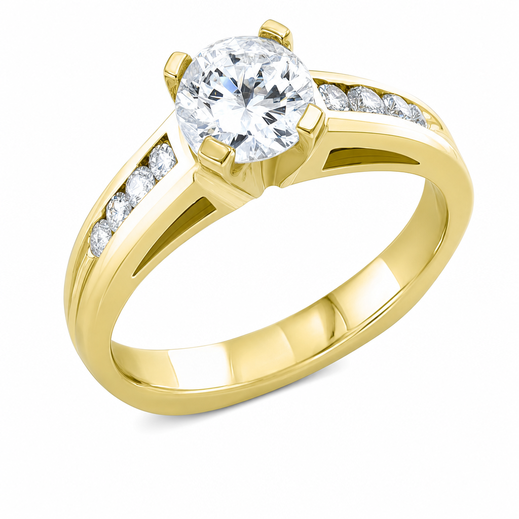 MONTADURA 8-0-02-0-04 373286 (Oro amarillo 18kt, 3.0, Zirconia)