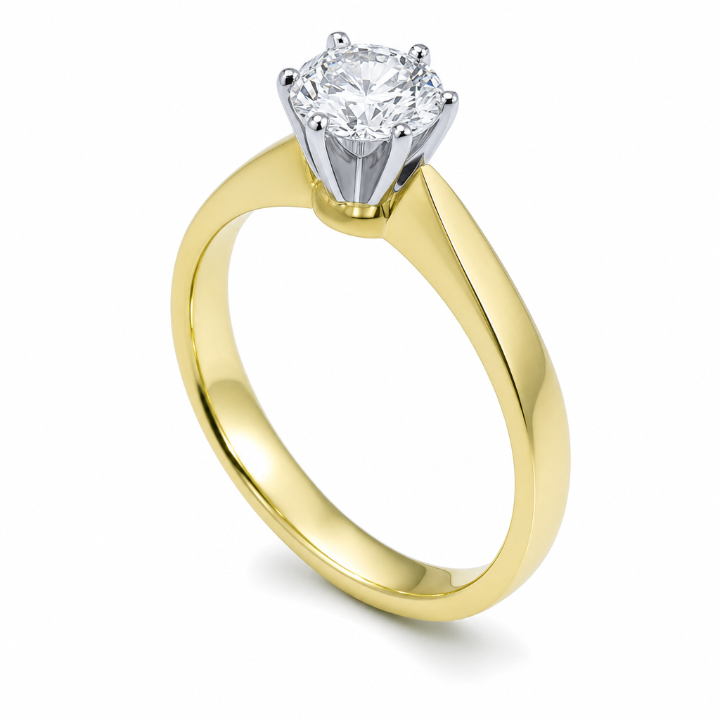 MONTADURA 373244 (Oro amarillo 18kt, 3.0, Zirconia)
