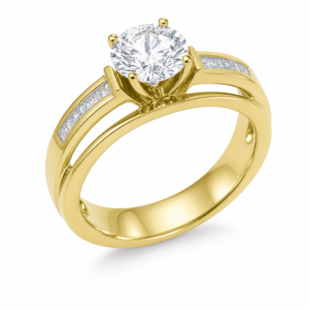 MONTADURA 4-0-04-0-08- 373238 (Oro amarillo 18kt, 3.0, Zirconia)